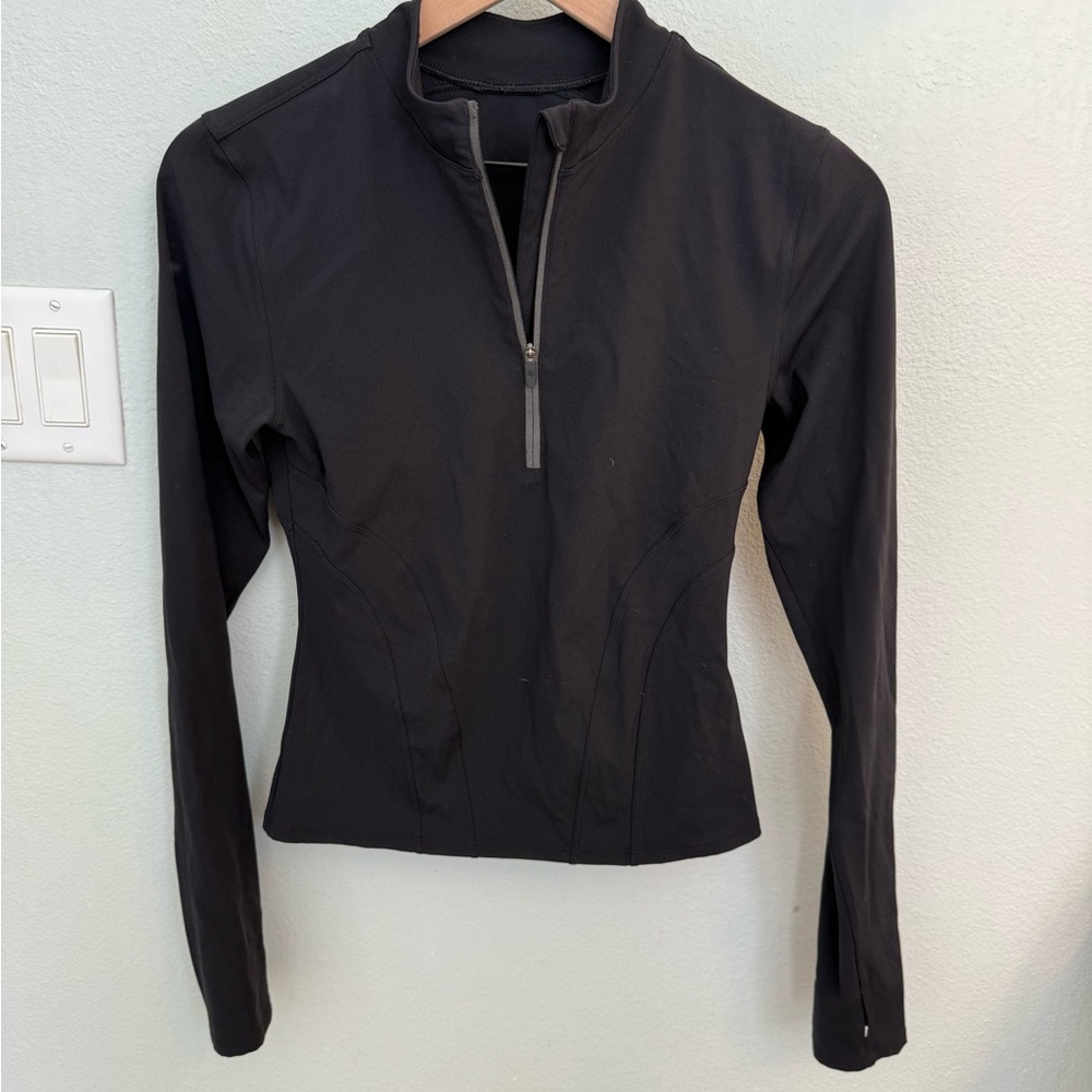 Lululemon black Luxtreme Running Half-Zip - Picture 6 of 9